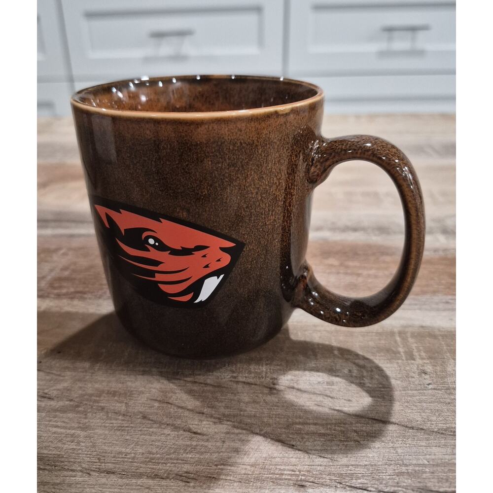 15oz Artisan Black Rim Mug-Oregon State University/The Memory Company